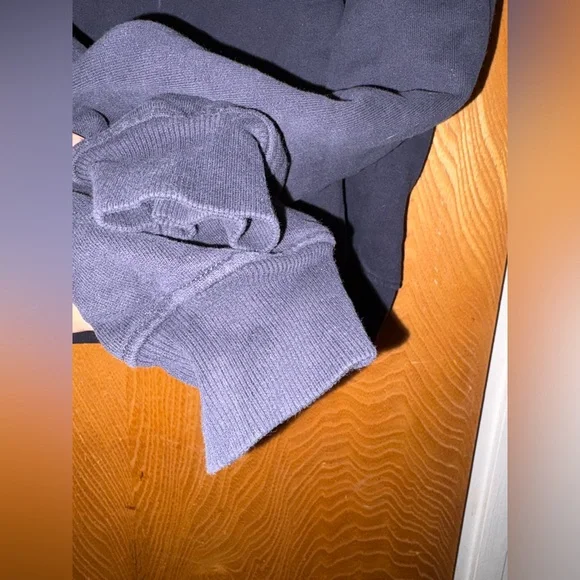 KULE Navy Sweatshirt with White Accents - Picture 4 of 8